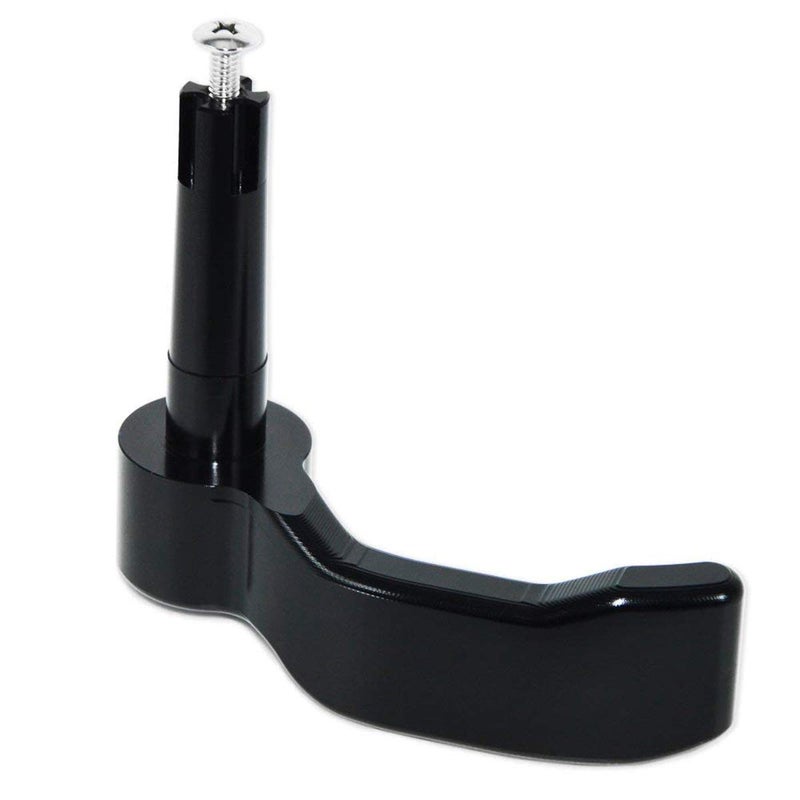 igersaw Thumb Throttle Control Lever Black Aluminum Billet Compatible with ATV Polaris Sportsman 450 550 570 850 1000 2009-2022 - Image 1